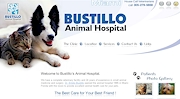 Bustillo Animal Hospital Webseiten by Webmacon Intl